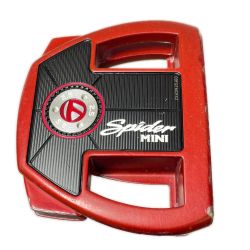 ◎◎ TaylorMade テーラーメイド Spider MINI TOUR RED スパイダーミニ ツアーレッド パター 34インチ 傷有 カバー付 Cランク