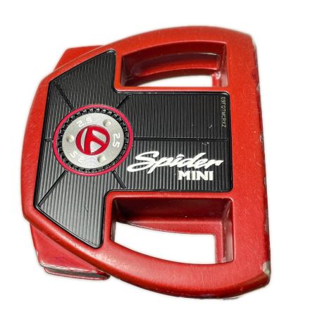  TaylorMade テーラーメイド Spider MINI TOUR RED スパイダーミニ ツアーレッド パター 34インチ 傷有 カバー付
