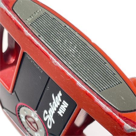  TaylorMade テーラーメイド Spider MINI TOUR RED スパイダーミニ ツアーレッド パター 34インチ 傷有 カバー付