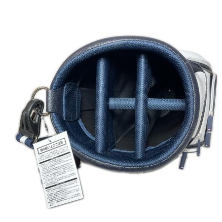 TOMMY HILFIGER トミーヒルフィガー キャディバッグ フラッグロゴ ホワイト 9.0型 5分割 3.8kg THMG5SC4