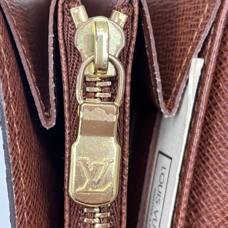  LOUIS VUITTON ルイヴィトン モノグラム ポシェット ポルト モネ クレディキズ・ヨゴレ有 M61726