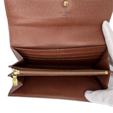  LOUIS VUITTON ルイヴィトン モノグラム ポシェット ポルト モネ クレディキズ・ヨゴレ有 M61726