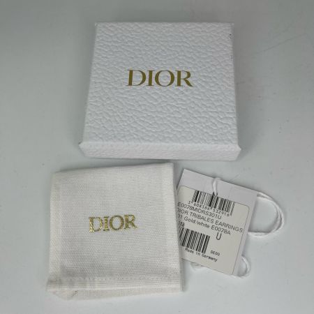 Christian Dior クリスチャンディオール トライバル パール ピアス 箱付 トライバル パール ピアス