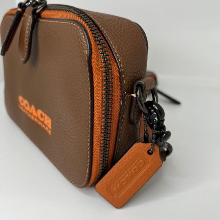  COACH コーチ チャータースリム クロスボディ ショルダーバッグ C6290 ブラウン 布袋付