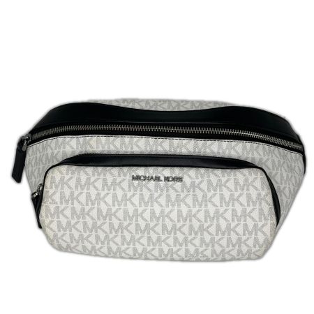  MICHAEL KORS マイケルコース COOPER UTILITY BELT BAG ユーティリティ ベルトバッグ ウエストポーチ 37U1LCOY9B ホワイト 布袋付