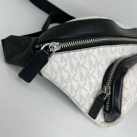  MICHAEL KORS マイケルコース COOPER UTILITY BELT BAG ユーティリティ ベルトバッグ ウエストポーチ 37U1LCOY9B ホワイト 布袋付
