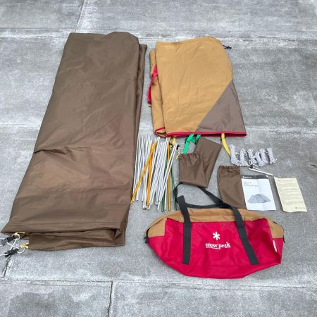  snowpeak スノーピーク アメニティドームS テント 2-3人用 ペグ欠品 SDE-002RH