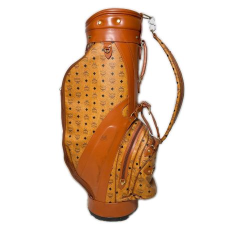   MCM ビセトス柄 ゴルフバッグ キャディバッグ  9.0型 45インチ対応 6分割 4kg 傷み多
