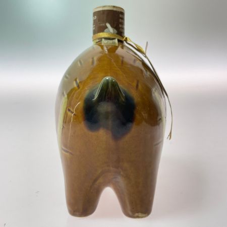 【北海道内限定発送】 OLD サントリーオールド 干支 イノシシ 陶器ボトル 760ml 43% 箱無 未開栓