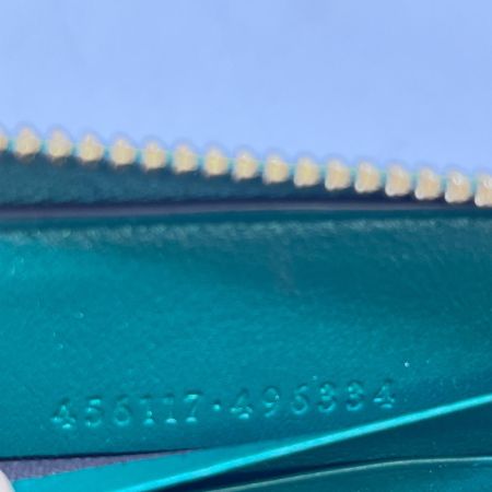  GUCCI グッチ ラウンドファスナー財布 GGマーモント パイソン  456117 グリーン 外箱・袋付き