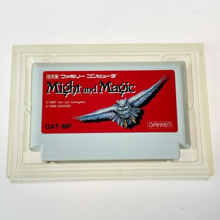   FC ファミコン Might and Magic マイト・アンド・マジック 動作未確認 ジャンク