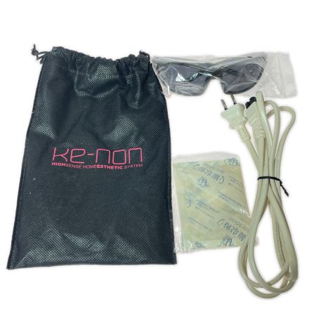   Ke-non ケノン ver.8.4 フラッシュ式脱毛器 家庭用脱毛器 NIPL-2080 エムテック 取扱説明書欠品