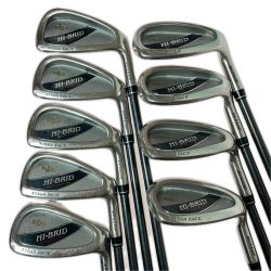 DUNLOP ダンロップ MAXFLI HI-BRID Autofocus 4-9.P.A.S 9本 アイアンセット FARJECT FJ-634 R Cランク