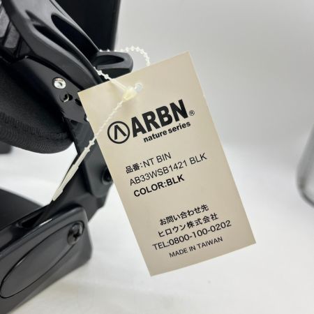  ARBN エアボーン スノーボード ビンディング  SIZE M/L NT BIN AB33WSB1421 ブラック