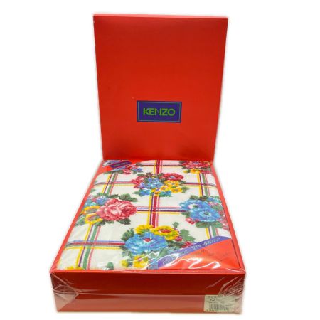  KENZO ケンゾー マイヤータオルケット　箱付き