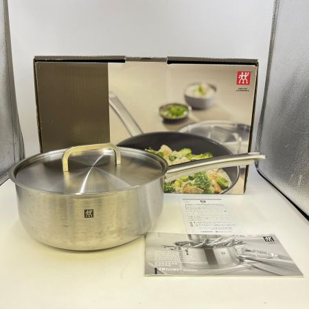   ZWILLING Moment　 深型フライパン 24cm 蓋付き 箱付き