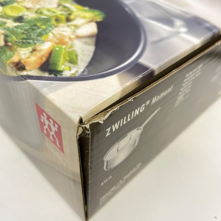   ZWILLING Moment　 深型フライパン 24cm 蓋付き 箱付き