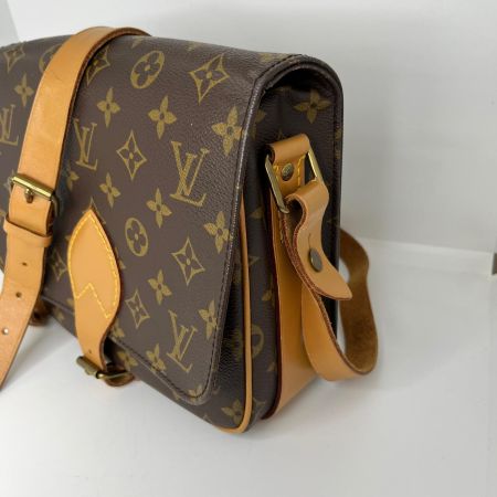  LOUIS VUITTON ルイヴィトン モノグラム カルトシエール ショルダーバッグ M51253 ブラウン
