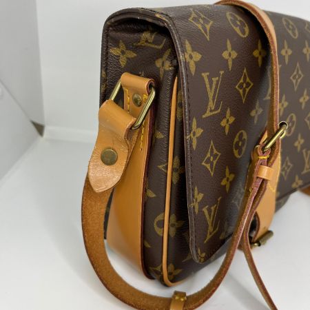  LOUIS VUITTON ルイヴィトン モノグラム カルトシエール ショルダーバッグ M51253 ブラウン