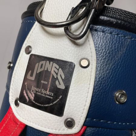 JONES ジョーンズ ライダー キャディバッグ トリコロールカラー 9.5型 6分割 4.2kg