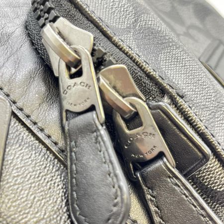  COACH コーチ ボディーバッグ　シグネチャー C3765 ブラック