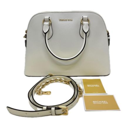  MICHAEL KORS マイケルコース Veronica ミディアム サッチェル 30S3G6VS2L ホワイト