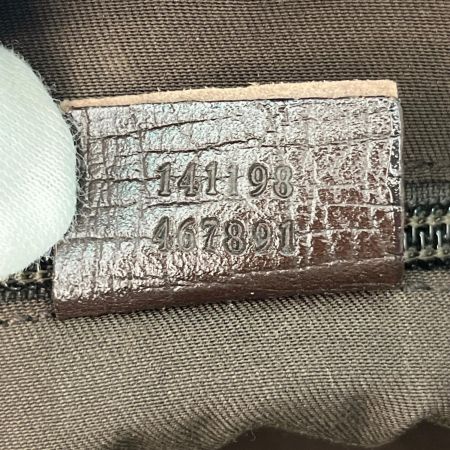  GUCCI グッチ ショルダーバッグ　GGスプリーム 141198 ブラウン
