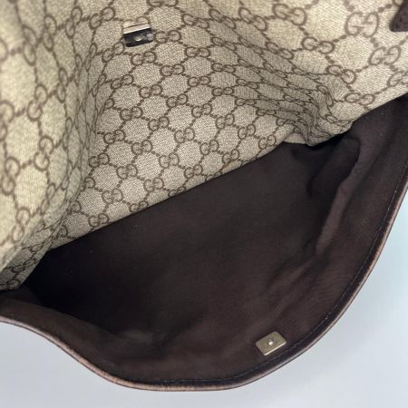  GUCCI グッチ ショルダーバッグ　GGスプリーム 141198 ブラウン
