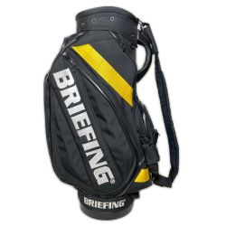 ◎◎  BRIEFING×BEAMSGOLF ブリーフィングxビームスゴルフ コラボ ツアータイプキャディバッグ アーミーブラック Bランク