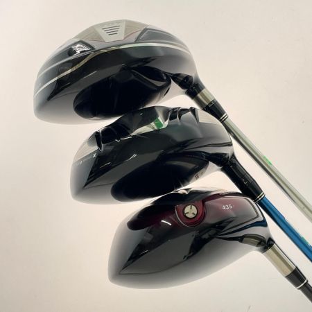  Bridgestone ブリヂストン X-DRIVE 707 709 1W 10.5° ドライバー 3本セット