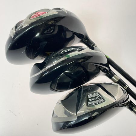  DUNLOP ダンロップ SRIXON スリクソン 1W Z-TX ZR-800 GiE ドライバー 3本セット