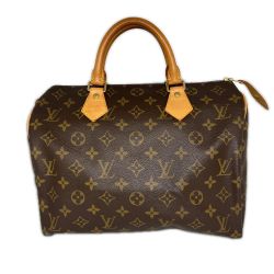 ◎◎ LOUIS VUITTON ルイヴィトン モノグラム スピーディ30 ボストンバッグ M41526 ブラウン Bランク