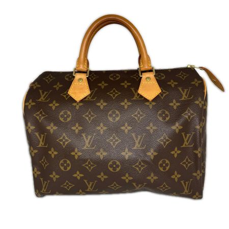  LOUIS VUITTON ルイヴィトン モノグラム スピーディ30 ボストンバッグ M41526 ブラウン