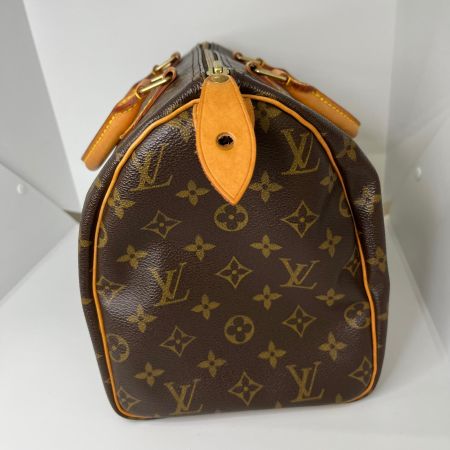  LOUIS VUITTON ルイヴィトン モノグラム スピーディ30 ボストンバッグ M41526 ブラウン