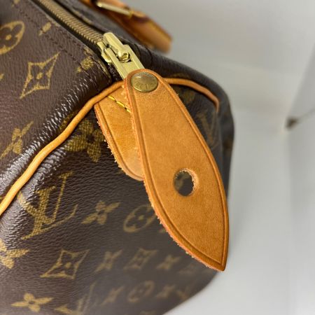  LOUIS VUITTON ルイヴィトン モノグラム スピーディ30 ボストンバッグ M41526 ブラウン