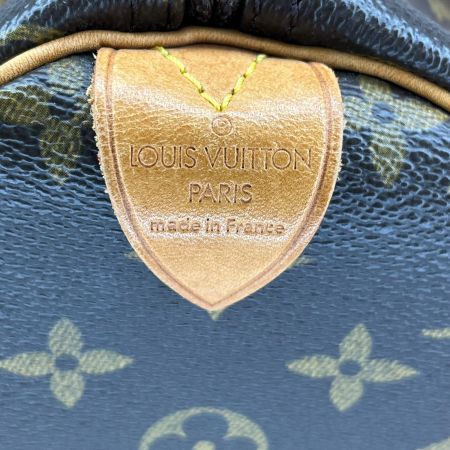  LOUIS VUITTON ルイヴィトン モノグラム スピーディ30 ボストンバッグ M41526 ブラウン