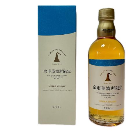 【北海道内限定発送】 NIKKA WHISKY ニッカウイスキー 余市蒸留所限定ブレンデッドウィスキー 500ml 40% 箱付 未開栓