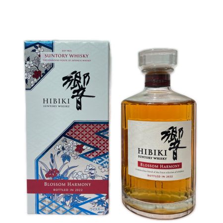 【北海道内限定発送】 HIBIKI サントリーヒビキ BLOSSOM HARMONY 2022 43° 700ml 箱付 未開栓