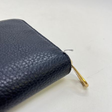  COACH コーチ ラウンドファスナー財布 C4451 ブラック 布袋付