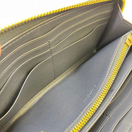  COACH コーチ ラウンドファスナー財布 C4451 ブラック 布袋付