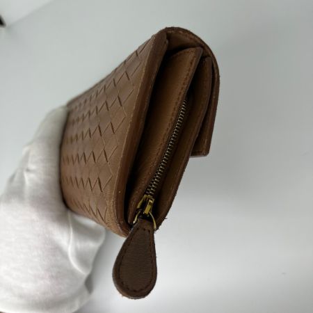 BOTTEGA VENETA ボッテガヴェネタ イントレチャート 長財布 150509 V0013 ブラウン