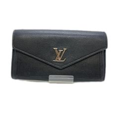 ◎◎ LOUIS VUITTON ルイヴィトン 長財布　ポルトフォイユ・マイロックミー M62530 ブラック Bランク