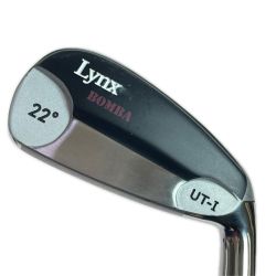 ◎◎ Lynx リンクス BONBA UT-I 22° ユーティリティ POWER TUNED BOMBA SR カバー付 Cランク