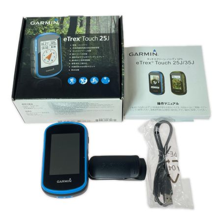  GARMIN eTrex Touch 25J 3軸コンパス内蔵カラータッチパネルハンドヘルドGPS 132518