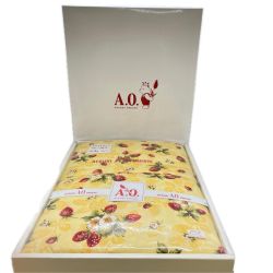 ◎◎  ATSUKIONISHI ダウンケット　外箱付 Aランク