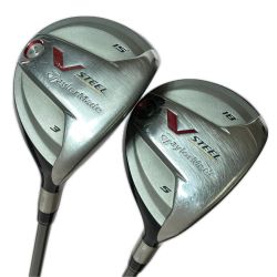 TaylorMade テーラーメイド V STEEL 3FW 5FW フェアウェイウッド 2本セット M.A.S2-55 S Cランク