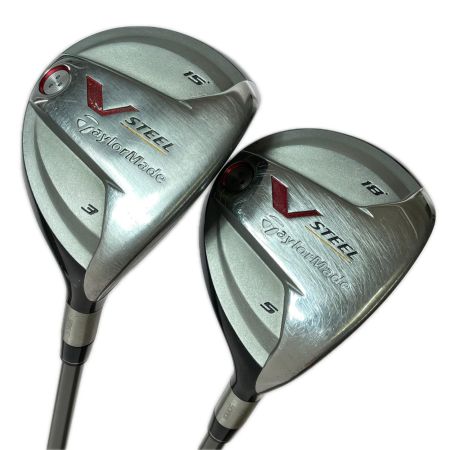 TaylorMade テーラーメイド V STEEL 3FW 5FW フェアウェイウッド 2本セット M.A.S2-55 S