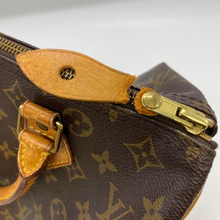 LOUIS VUITTON ルイヴィトン モノグラム スピーディ30 ボストンバッグ M41526 ブラウン