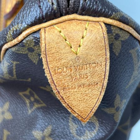 LOUIS VUITTON ルイヴィトン モノグラム スピーディ30 ボストンバッグ M41526 ブラウン