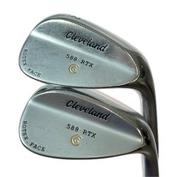 ◎◎ Cleveland Golf クリーブランドゴルフ 588-RTX ROTEX-FACE We 52° 58° ウェッジ 2本セット Cランク